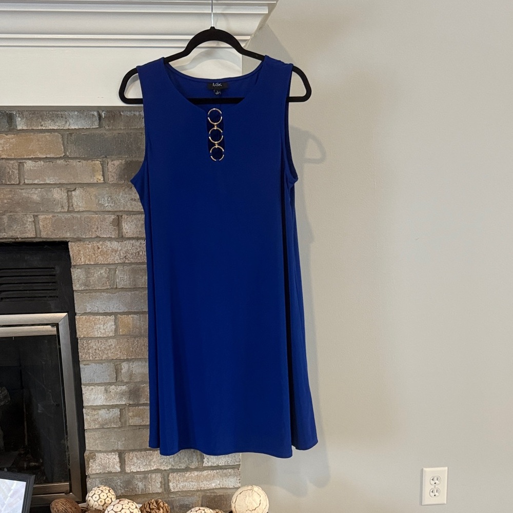 MSK Cobalt Blue Sleeveless Mini Dress